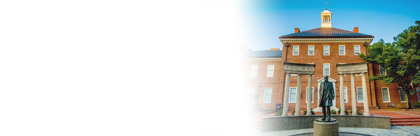 Thurgood Marshall Memorial building in Maryland