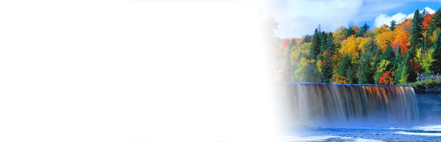 Tahquamenon Fall State Park in Hiawatha, Michigan